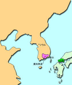 慶尚南道地図