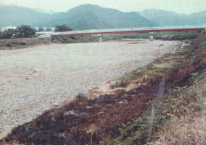 昭和４８年７月の渇水状況