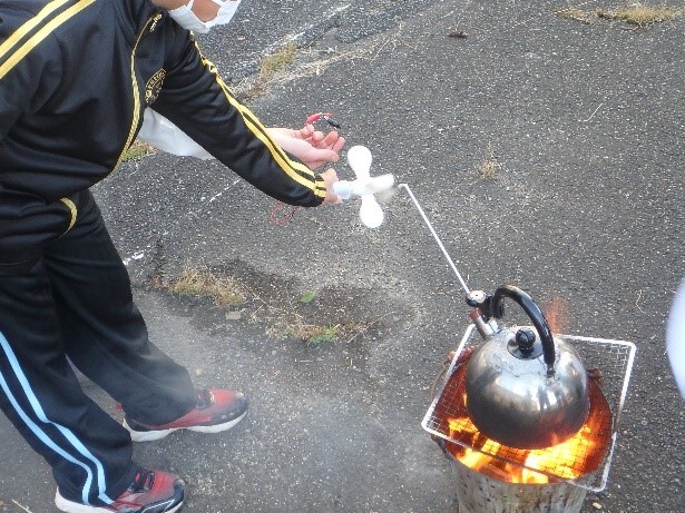 ペレットによる発電の画像