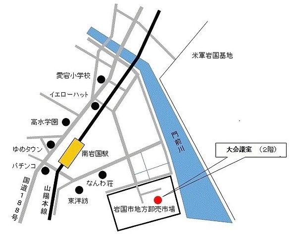 会場位置図の画像