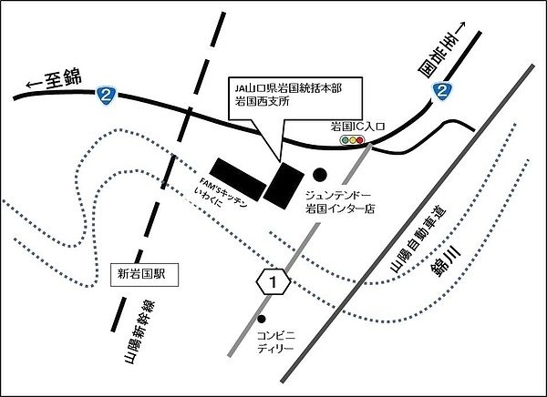 会場位置図の画像