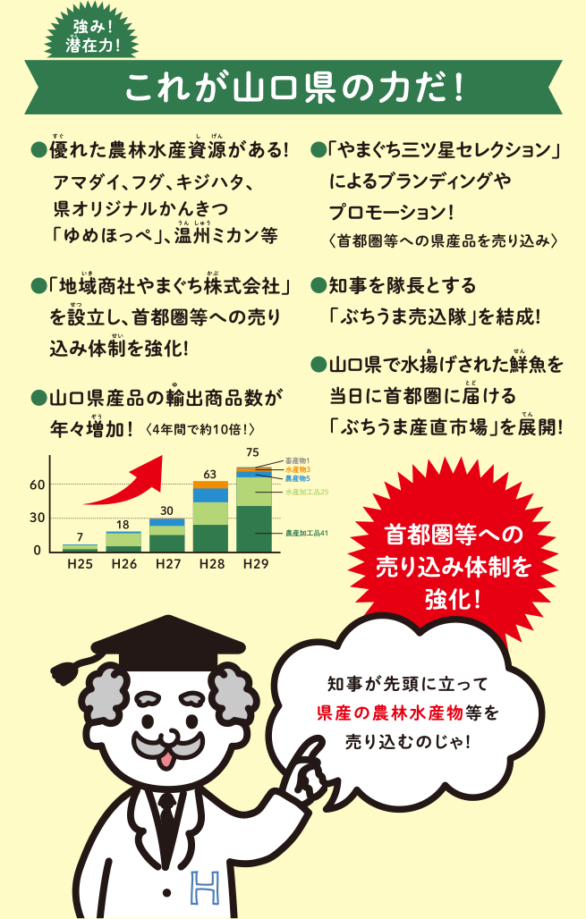 大都市圏・海外へのやまぐちの売り込み強化2