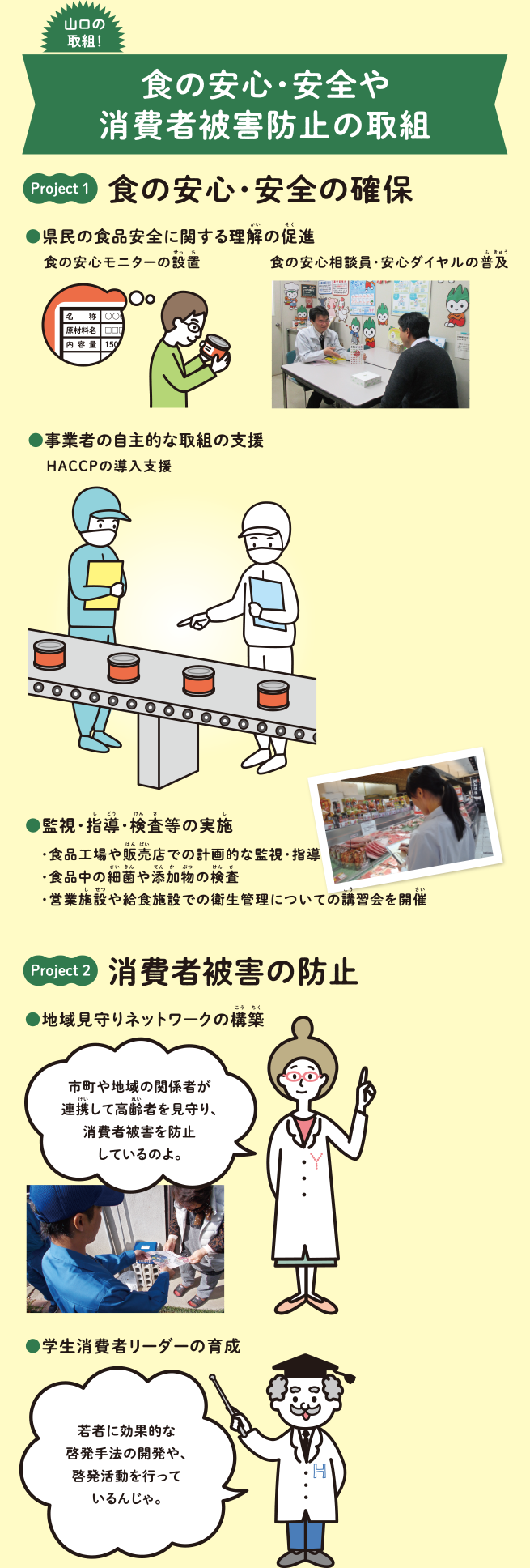 食や消費生活の安心・安全を確保4