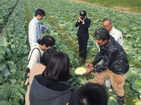 地元野菜の産地交流会