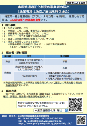 採捕事業者