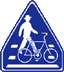 横断歩道・自転車横断帯標識