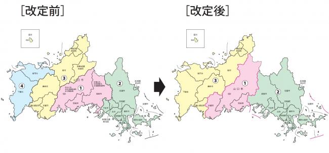 R4選挙区割り改定図