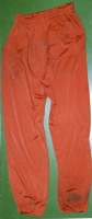 赤茶色布製ズボンの画像