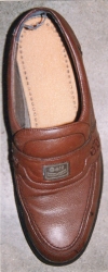 茶色短靴の画像