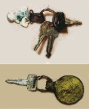 鍵、キーホルダーの画像