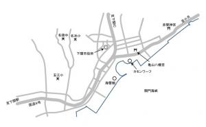 会場周辺地図