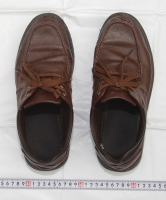 茶色短靴の画像