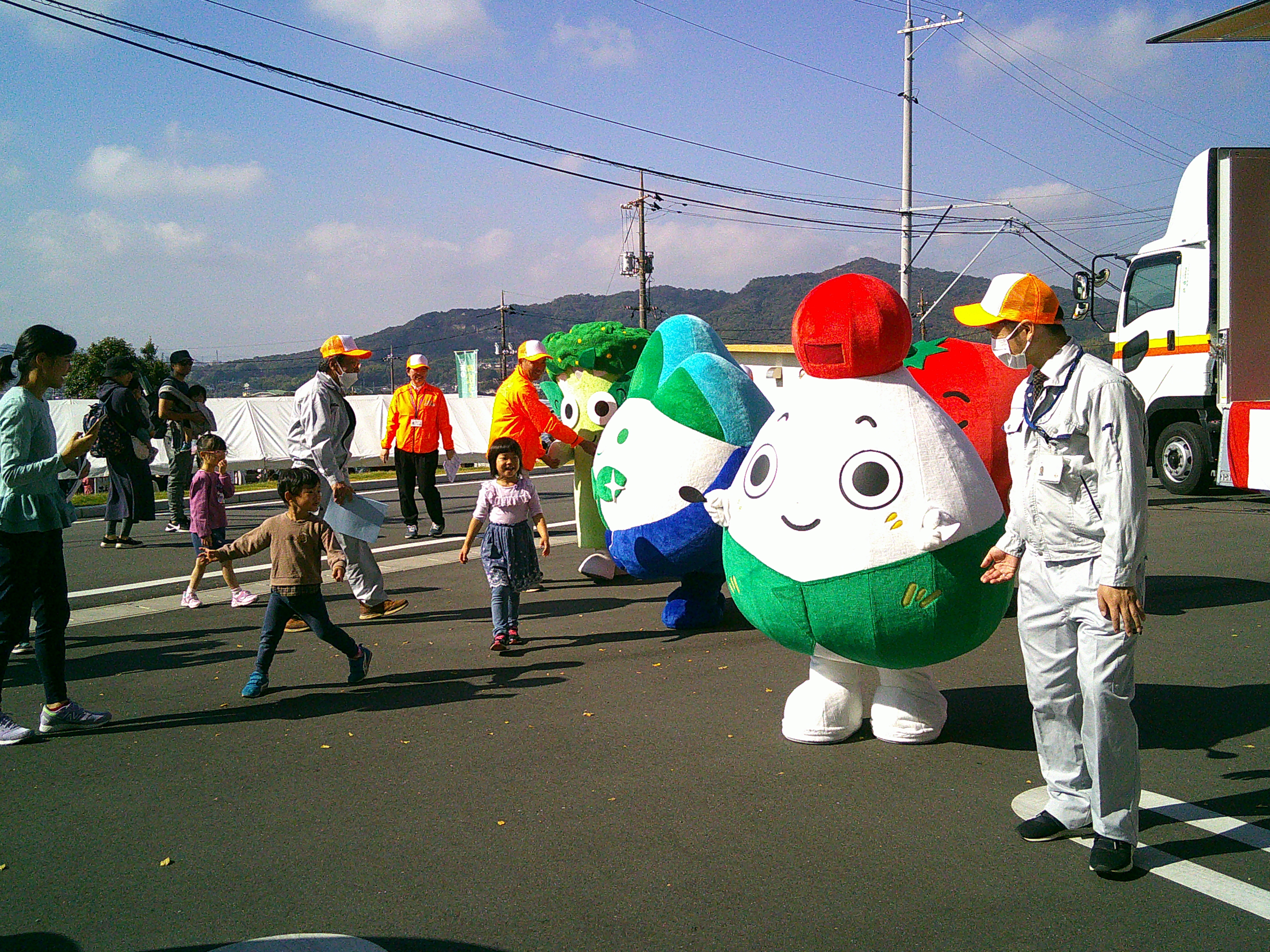 キャラクター撮影