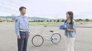 かぶっちょる？自転車のヘルメット