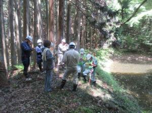 危険ため池点検パトロール