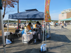 地域イベントで農産物の販促