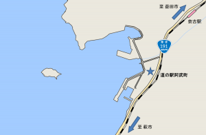 阿武町地図