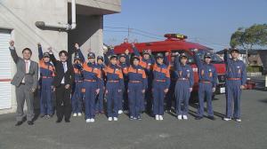 消防団で活躍する学生たち