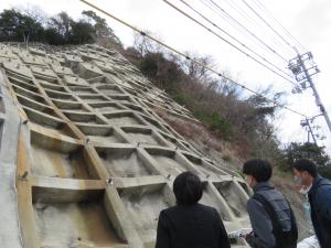 治山現場