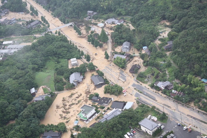 災害記録　～平成21年7月21日豪雨災害～の画の