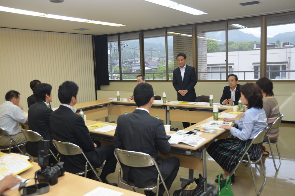 元気創出！どこでもトーク（地域懇談会）長門