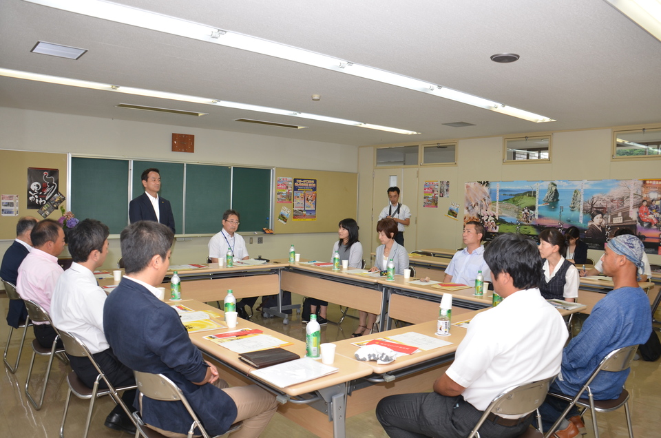 元気創出！どこでもトーク（地域懇談会）長門