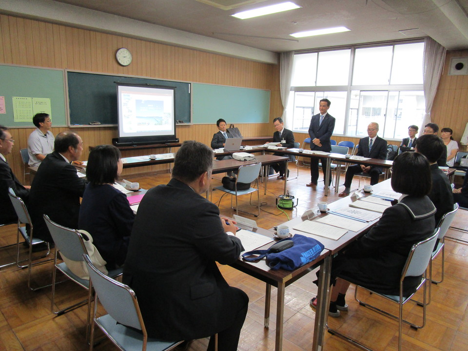 元気創出！どこでもトーク(下関北高等学校)