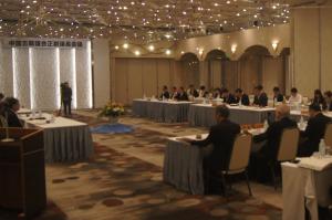 中国五県議会正副議長会議の様子