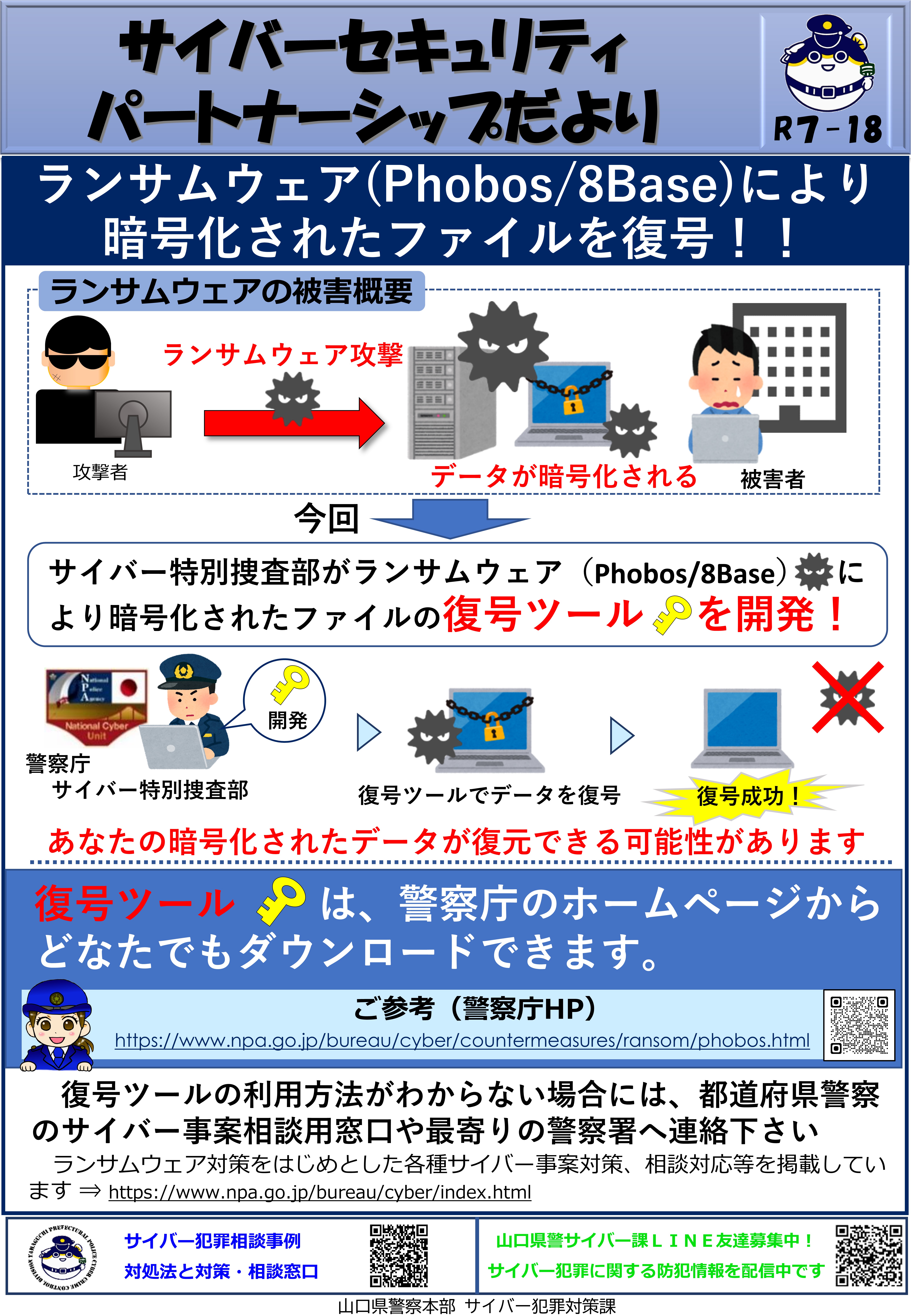 ランサムウェアにより暗号化されたファイルを復号