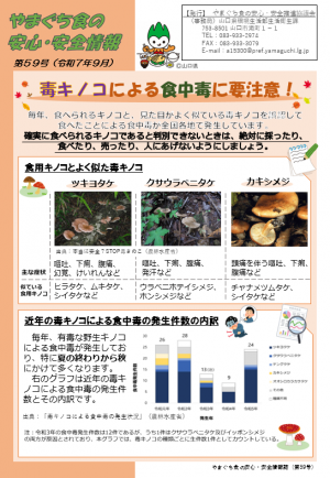 山口食の安心・安全情報誌59号
