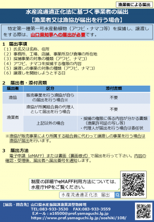 採捕事業者