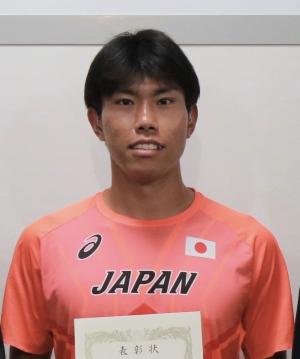 石本龍一朗選手の写真