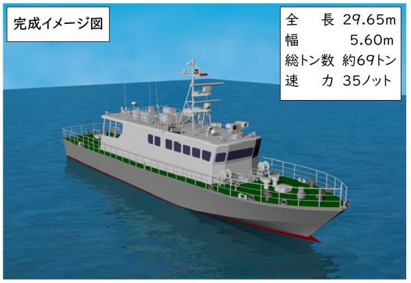 代船のイメージ図