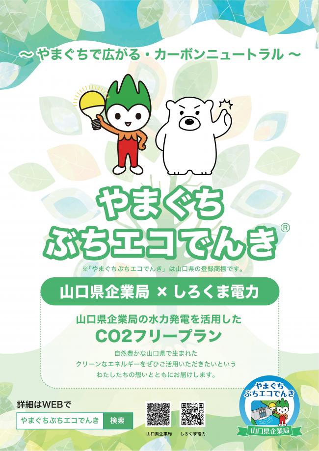 【チラシ(表面)】やまぐちぶちエコでんき