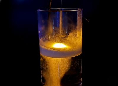 プラズマ照射の様子