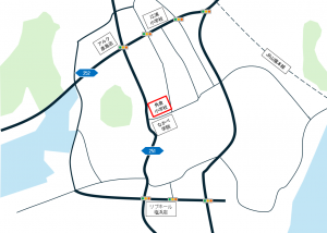 角倉小学校　周辺地図