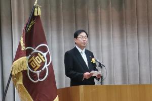 宇部西高校閉校式写真①