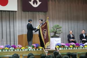 宇部西高校閉校式②