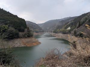 （菅野ダム状況　令和8年3月9日）