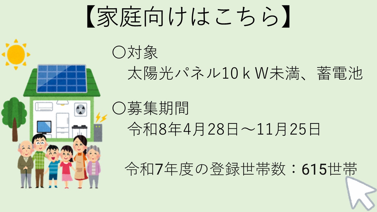 家庭向けはこちら