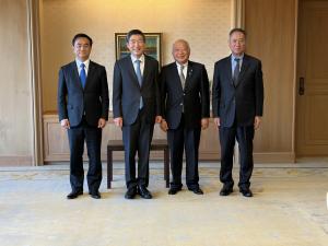 駐日本国大韓民国大使表敬訪問