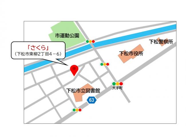 さくら位置図
