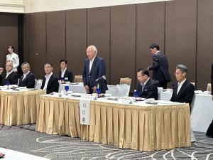 中国五県議会正副議長会議に出席する柳居議長