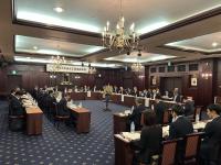 中国四国九県議会正副議長会議の様子