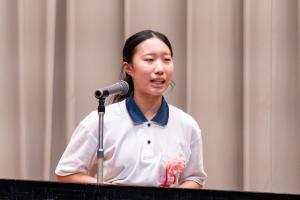 発表者はだあゆみさんの写真