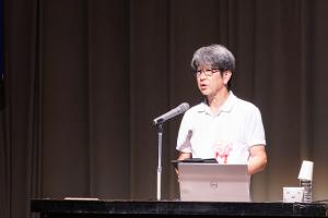 発表者はらだひろきさんの写真