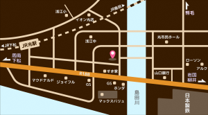 ヒカリバへのアクセス