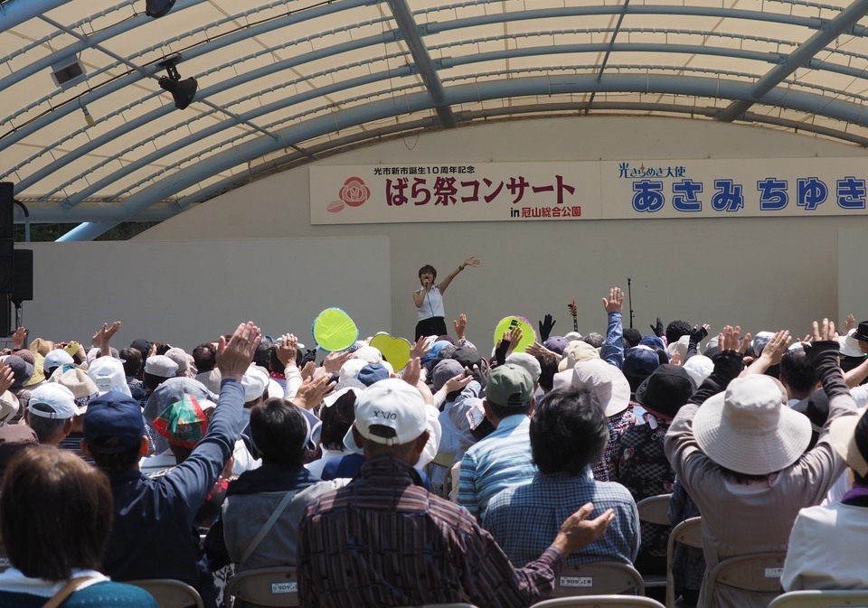 ばら祭コンサートの様子