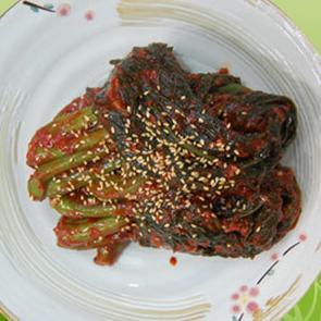 カッキムチ(からし菜のキムチ)の画像