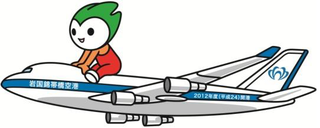 image1:На самолете （из Токио, с о.Окинава）（飛行機：東京、沖縄から）
